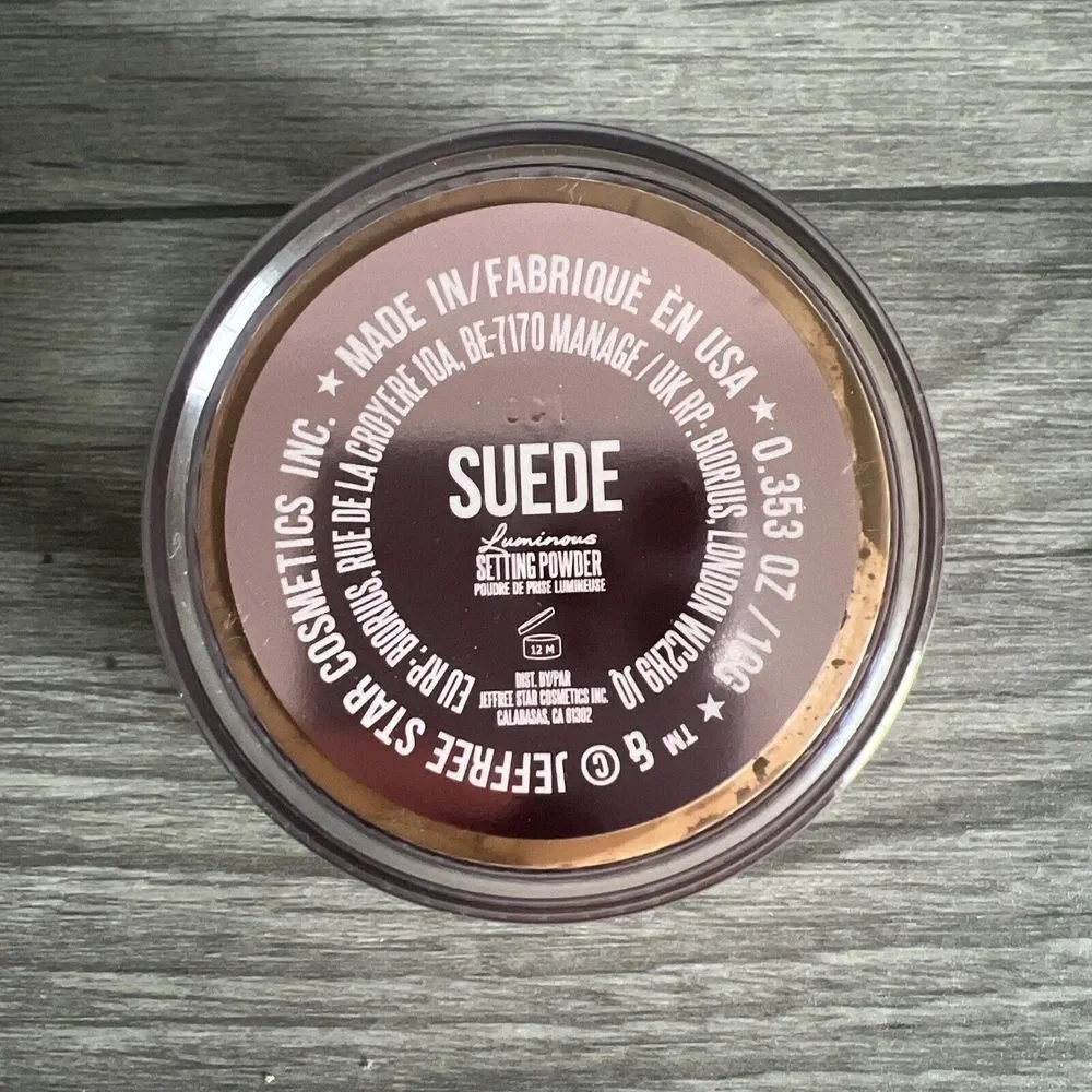 New Jeffrey Star Cosmetics Magic Star Luminous Setting Powder 0.353oz‎ in Suede